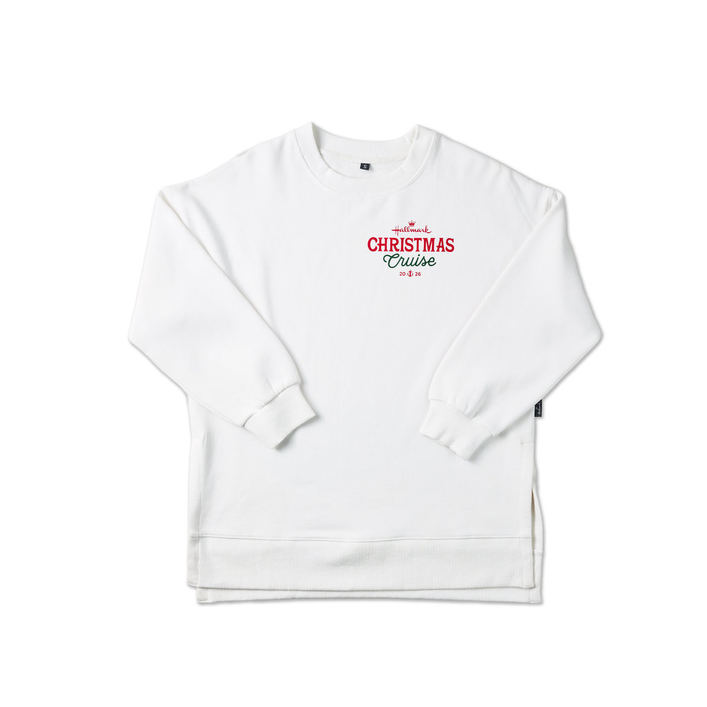 Hallmark Christmas Cruise 2026 Destination Merry White Sweatshirt