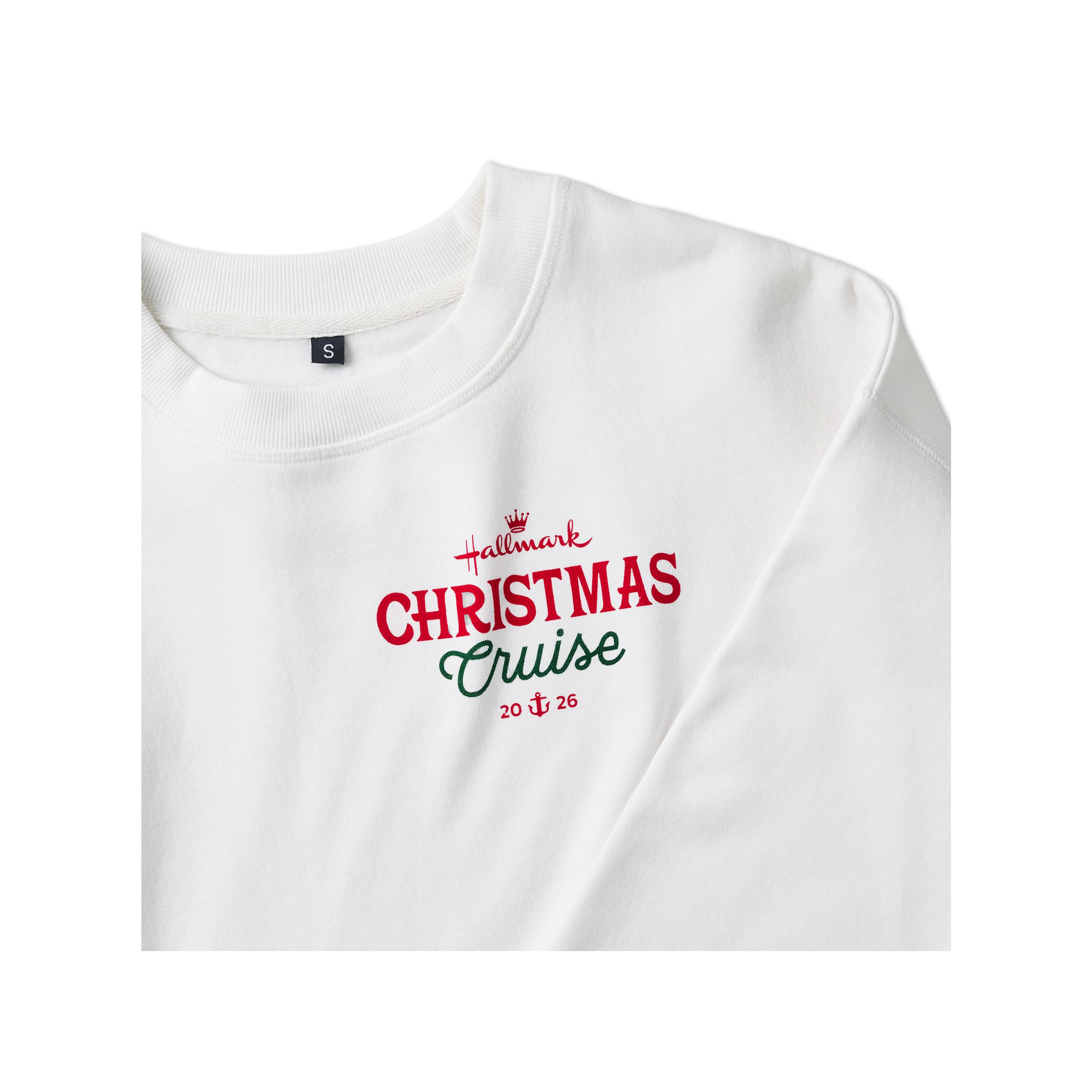 Hallmark Christmas Cruise 2026 Destination Merry White Sweatshirt