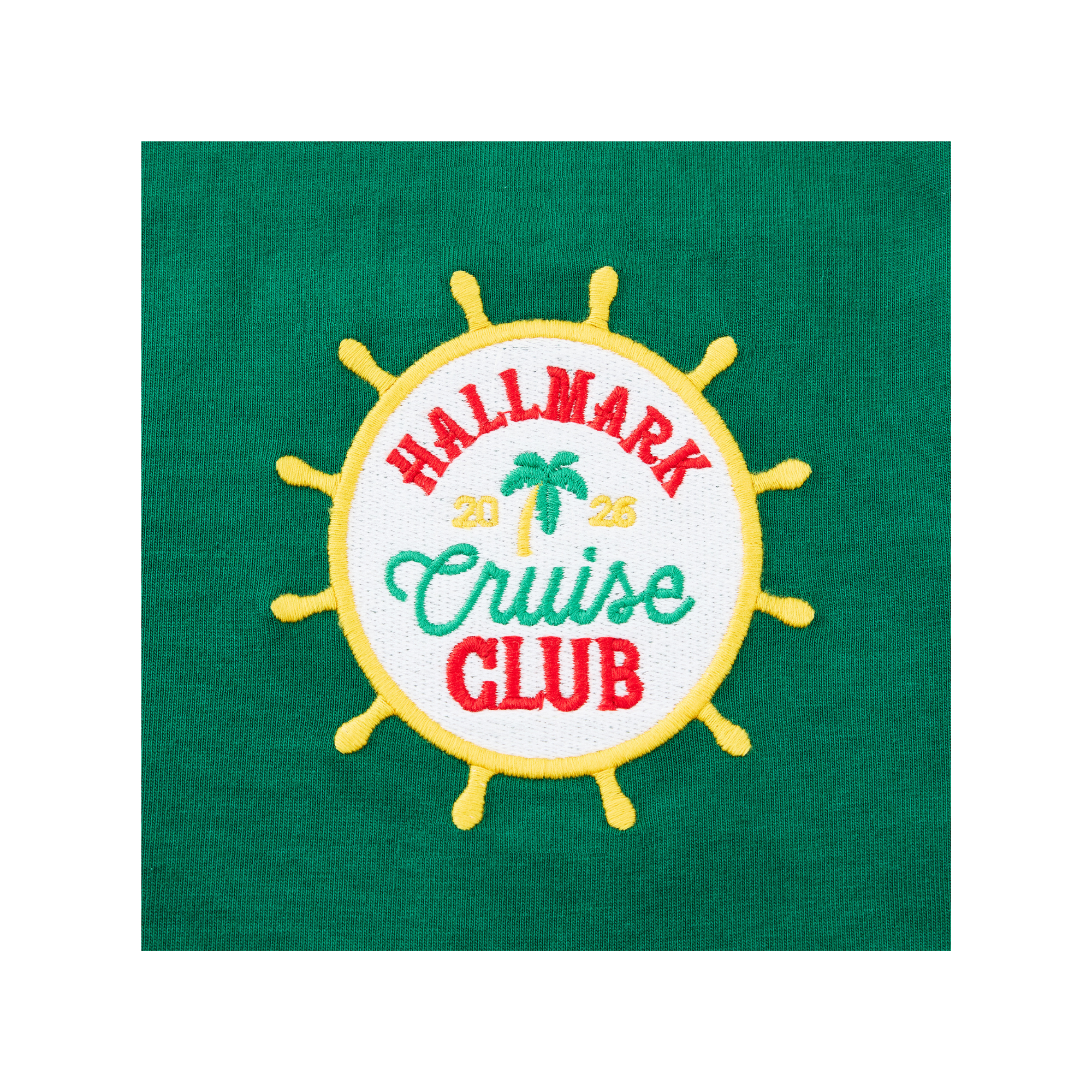Hallmark Christmas Cruise 2026 Green Zip Hoodie Sweatshirt