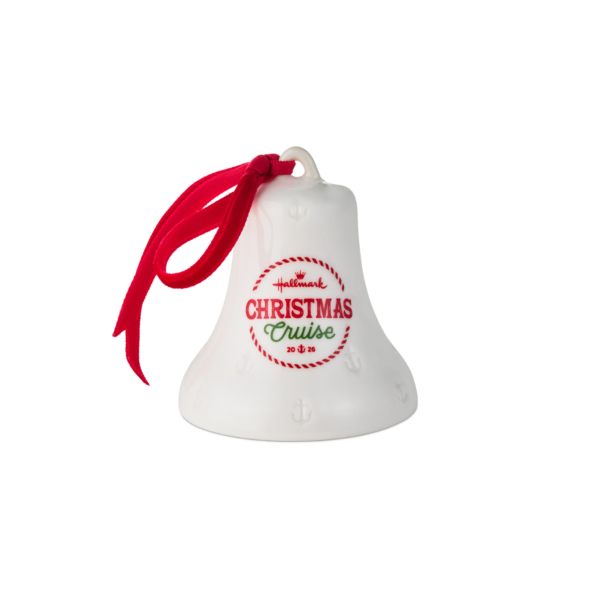 Hallmark Christmas Cruise 2026 Collectible Ceramic Bell