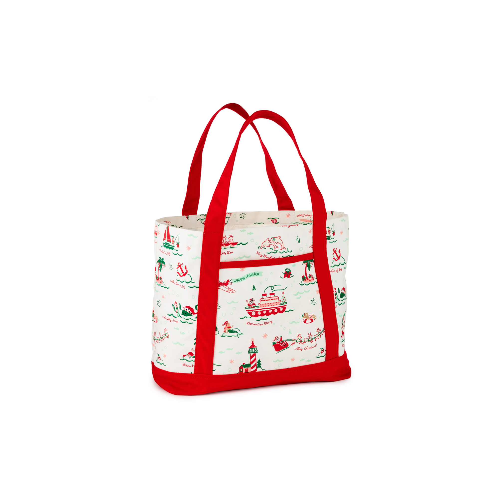 Hallmark Christmas Cruise 2026 Canvas Tote Bag