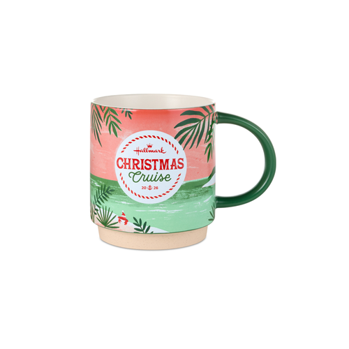 Hallmark Christmas Cruise 2026 Beach Scene Mug, 20 oz.