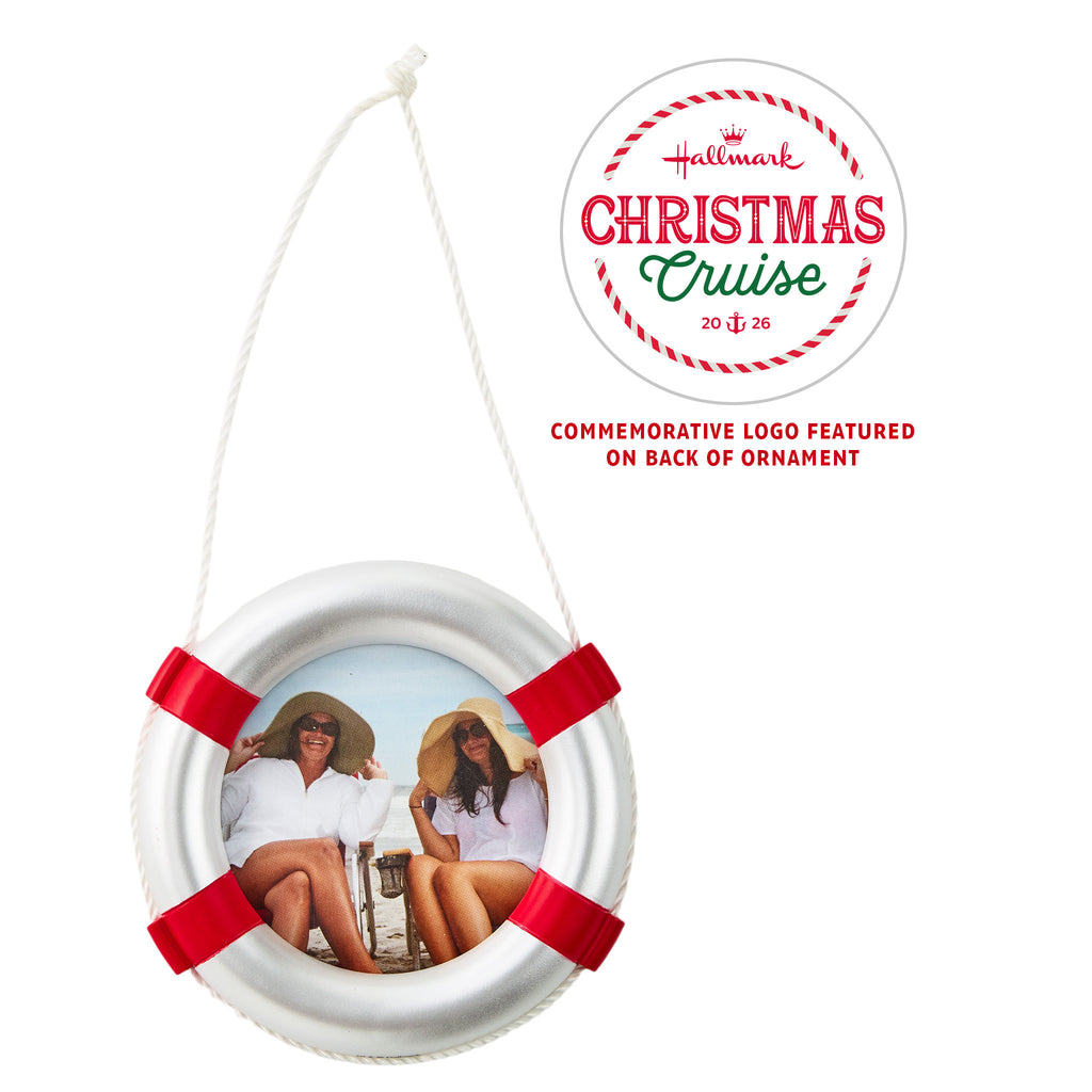 Hallmark Christmas Cruise 2026 Photo Frame Christmas Ornament